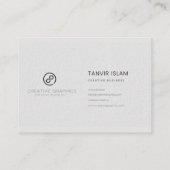 Sterk, 3,5 x 2,5-inch Visitekaartje (Achterkant)