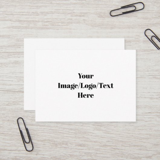 Sterk, 3,5 x 2,5-inch Visitekaartje (Voorkant / Achterkant in situ)