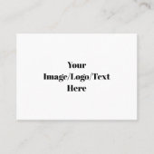 Sterk, 3,5 x 2,5-inch Visitekaartje (Voorkant)