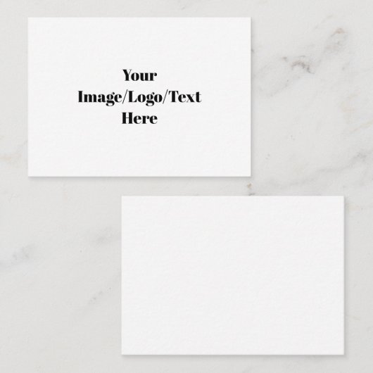 Sterk, 3,5 x 2,5-inch Visitekaartje (Voorkant / Achterkant)