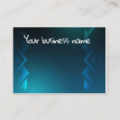 Sterk, 3,5 x 2,5-inch Visitekaartje (Voorkant)