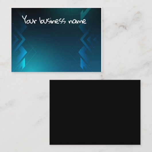 Sterk, 3,5 x 2,5-inch Visitekaartje (Voorkant / Achterkant)