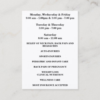 Sterk, 3,5 x 2,5-inch Visitekaartje