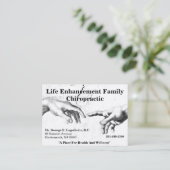 Sterk, 3,5 x 2,5-inch Visitekaartje (Staand voorkant)