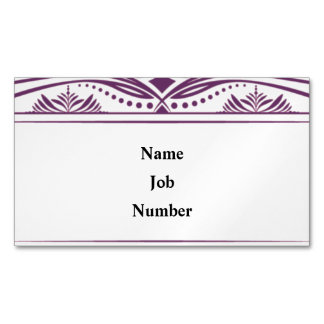 Sterk, 3,5 x 2,5-inch Visitekaartje Magnetisch Visitekaartje