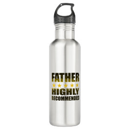 Sterk aanbevolen 5-sterren vader waterfles