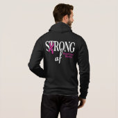STERK af...Borstkanker Hoodie (Achterkant volledig)