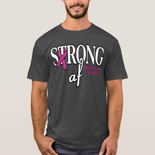 STERK af...Borstkanker T-shirt (Voorkant)