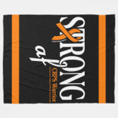 STERK af...CRPS Fleece Deken (Voorkant (Horizontaal))