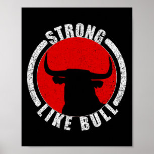 Sterk als Bull Bodybuilding en Power Lifting 2 Poster