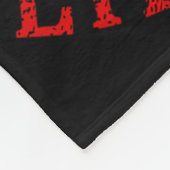 Sterk als Bull Bodybuilding en Power Lifting Fleece Deken (Hoek)