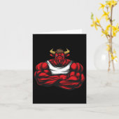 Sterk als Bull Bodybuilding Kaart (Gele Bloem)