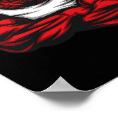 Sterk als Bull Bodybuilding Poster (Hoek)