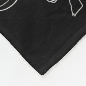 Sterk als Bull Powerlifting Bodybuilding Fleece Deken (Hoek)