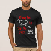 Sterk als Bull... T-shirt (Voorkant)