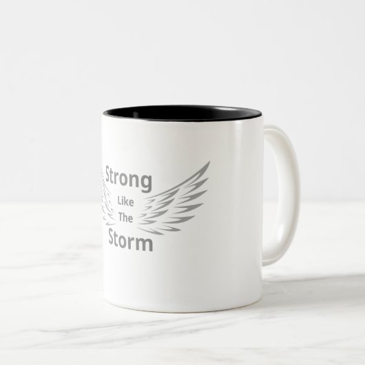 Sterk als de stormen mok (Voorkant rechts)