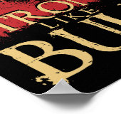 Sterk als een Bull Powerlift Bodybuilding 1 Poster (Hoek)