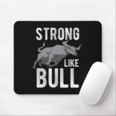 Sterk als een Bull Powerlift Bodybuilding 2 Muismat (Met muis)