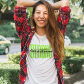 Sterk als een diamant Motivatie citaat T-shirt