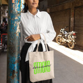 Sterk als een diamanten zelfvertrouwen quote tote bag