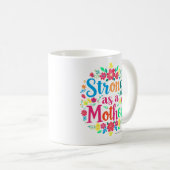 STERK ALS EEN MOEDER COFFEMOK KOFFIEMOK (Voorkant rechts)