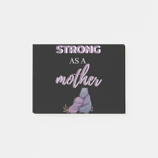 Sterk Als Een Moeder Post-it® Notes (Voorkant)