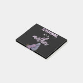 Sterk Als Een Moeder Post-it® Notes (Schuin)