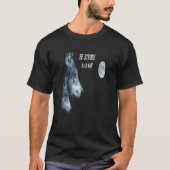 Sterk als een Wolfs Moon T-shirt (Voorkant)