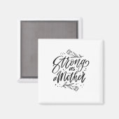 Sterk als moeder magneet (Voorkant / Achterkant)