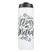 Sterk als moeder thermosbeker (Voorkant)