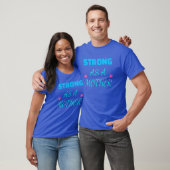 Sterk als moeder vriend t-shirt (Unisex)