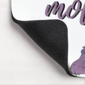 Sterk als moeder zwart muismat (Hoek)