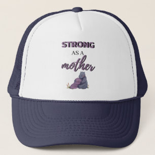 Sterk als moeder zwart trucker pet