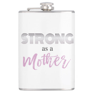 Sterk als Moederdag-gift-fles Heupfles