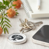 Sterk ben als Eik Sleutelhanger (Zijkant)