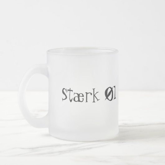 Sterk Bier Matglas Koffiemok (Links)