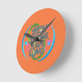 Sterk blijven, lang leven ronde klok (Hoek)