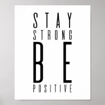 Sterk blijven positief | MOTIVATIE