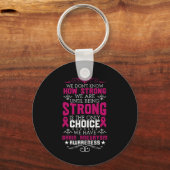 Sterk brein Aneurysm Awareness Chirurgische ingree Sleutelhanger (Voorkant)