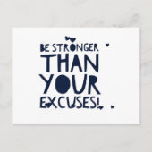 sterk briefkaart (Voorkant)