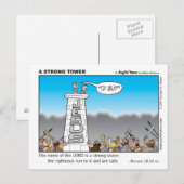 Sterk briefkaart Tower (Voorkant / Achterkant)