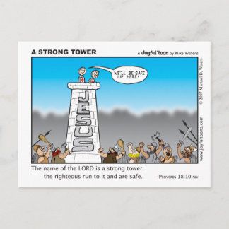 Sterk briefkaart Tower