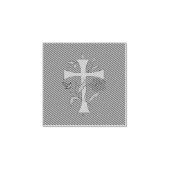STERK BUSY CROSS-ONTWERP MET STROMEN RUBBERSTEMPEL (Afrduk)