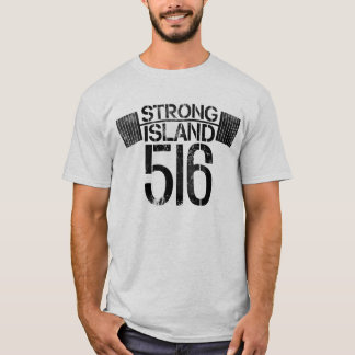 Sterk eiland Barbell: Beperkte JC Edition T-shirt