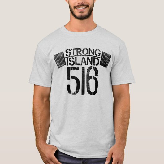 Sterk eiland Barbell: Beperkte JC Edition T-shirt (Voorkant)