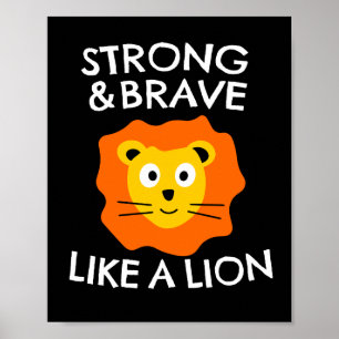 Sterk en dapper als een leeuw poster