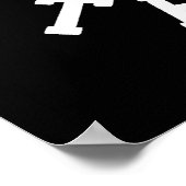 Sterk en dik - Funny Gym Poster (Hoek)