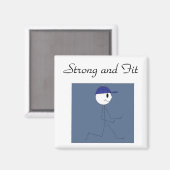Sterk en Fit Magneet (Voorkant / Achterkant)