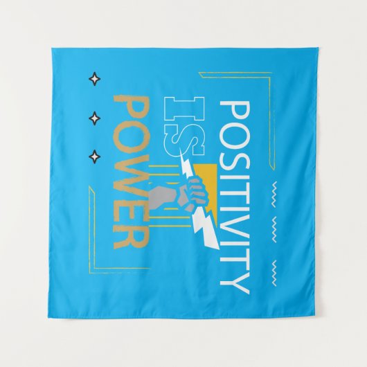 Sterk en gemotiveerd design wandkleed (Voorkant (horizontaal))