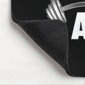 Sterk en grappig fitness en workout muismat (Hoek)